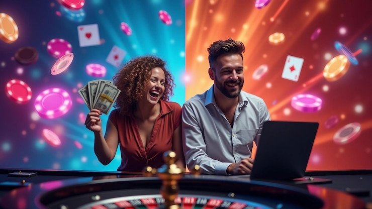 Antarmuka permainan Diamond Empire di aplikasi mobile oplet4d menampilkan gulungan dan tombol kontrol